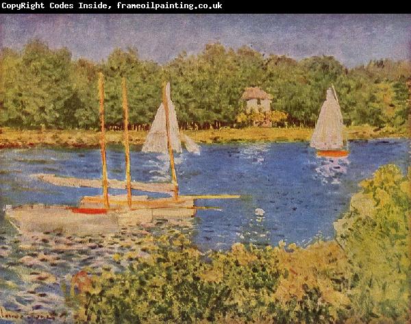 Claude Monet Das Seinebecken bei Argenteuil